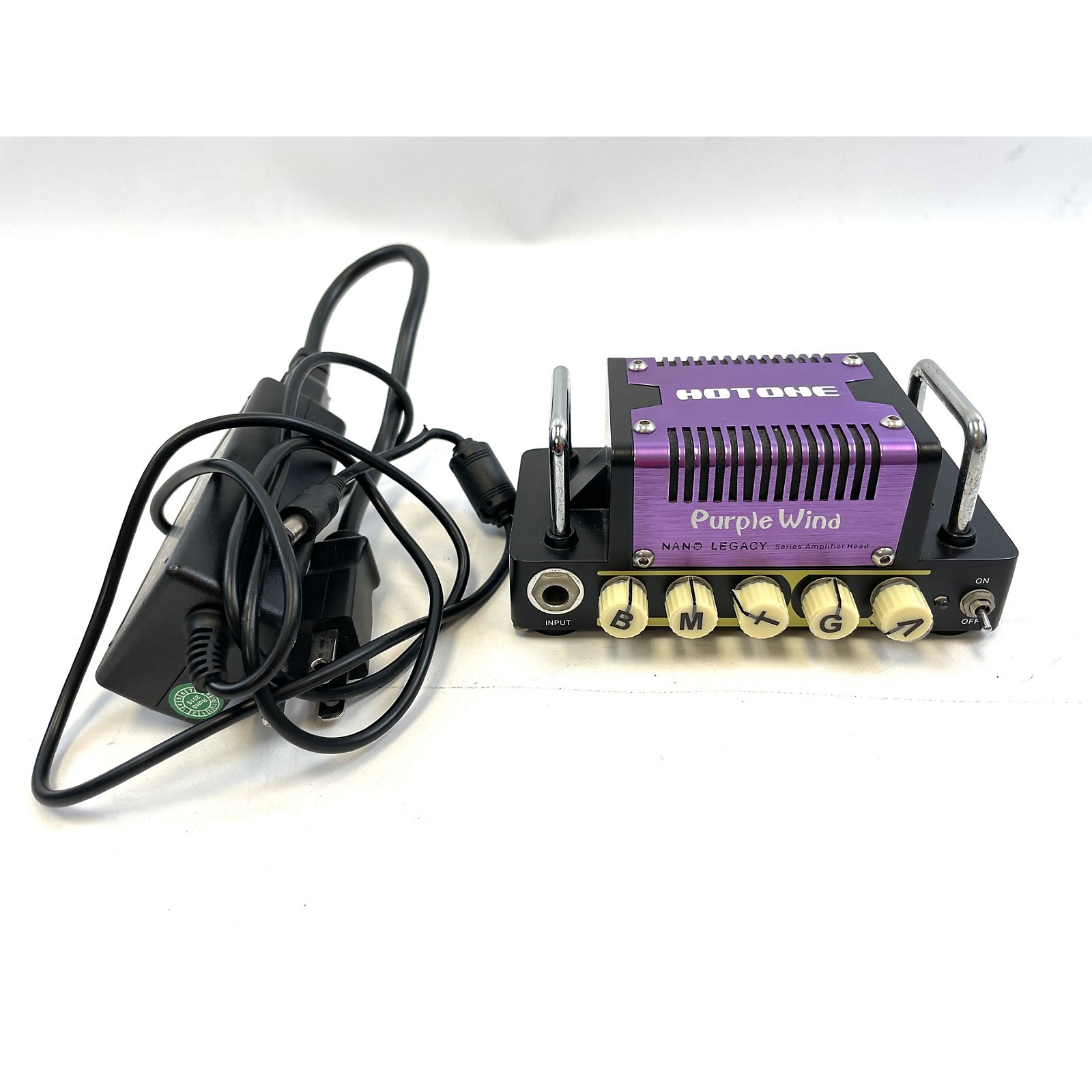Used Hotone Effects Nano Legacy Purple Wind Solid State Guitar Amp 