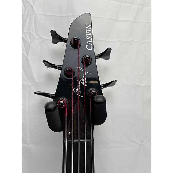 Used Carvin Bunny Brunel Signature BB-75 Electric Bass Guitar