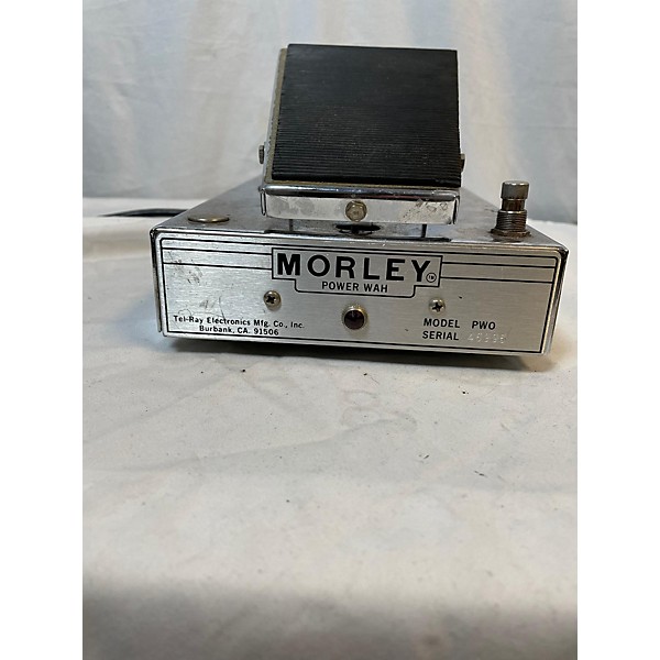 Vintage Morley 1970s PWO Power Wah Volume Effect Pedal
