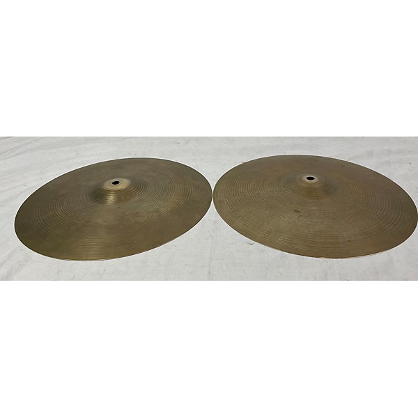 Used Zildjian 14in Avedis Hi Hat Pair Cymbal