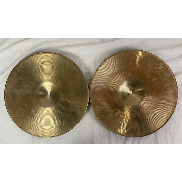 Used Zildjian 14in Avedis Hi Hat Pair Cymbal