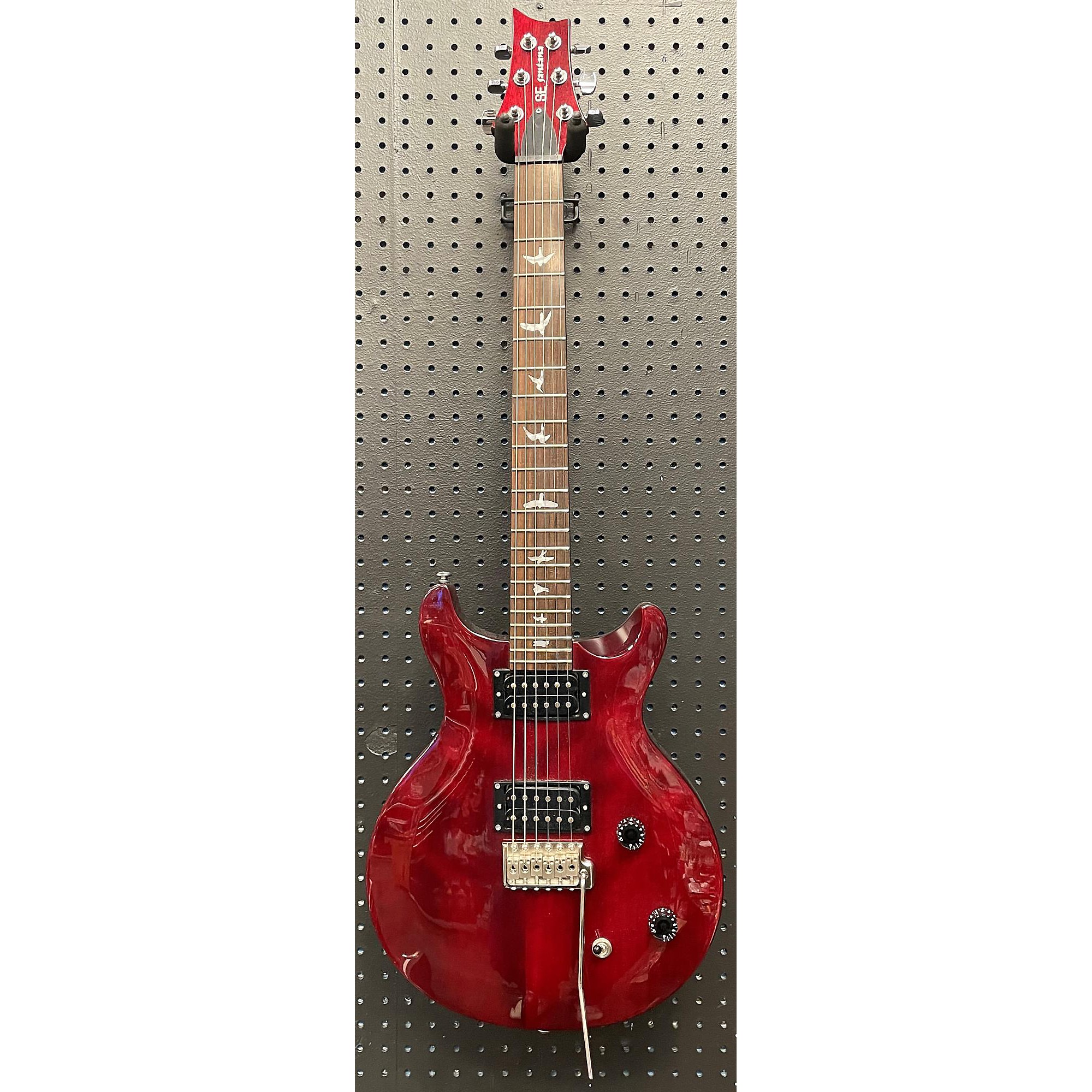 Used PRS Used PRS Carlos Santana Signature SE Red Solid Body Electric  Guitar Red | Guitar Center