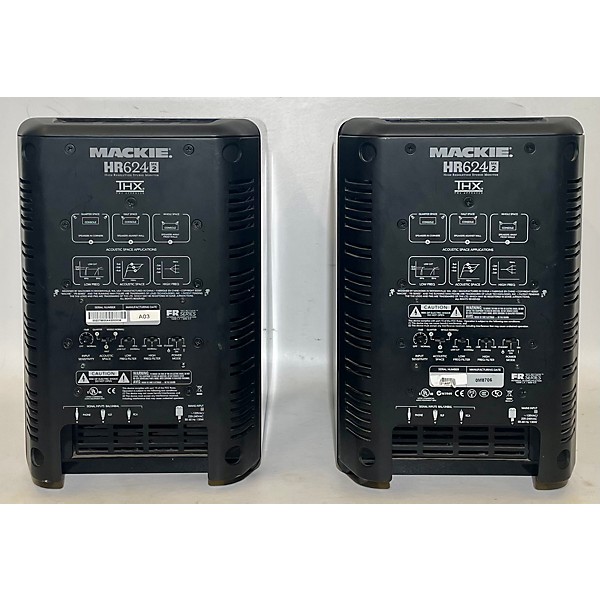 Used Mackie Used Mackie HR624 MKII Pair Powered Monitor