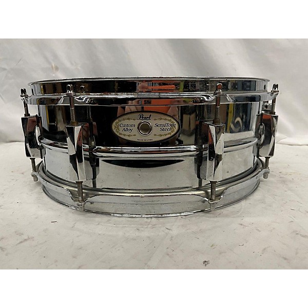 Used Pearl 5.5X14 Custom Alloy SensiTone Steel Drum