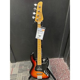 Used Schecter Guitar Research Used Schecter Guitar Research Diamond Series J-4 2 Color Sunburst Electric Bass Guitar