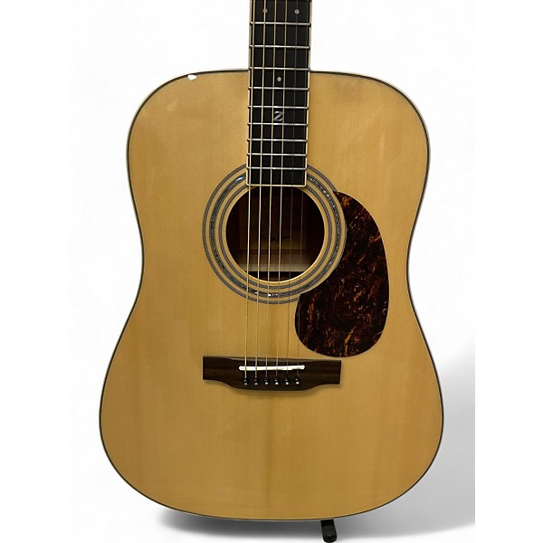 Used Zager ZAD-50N Natural Acoustic Guitar