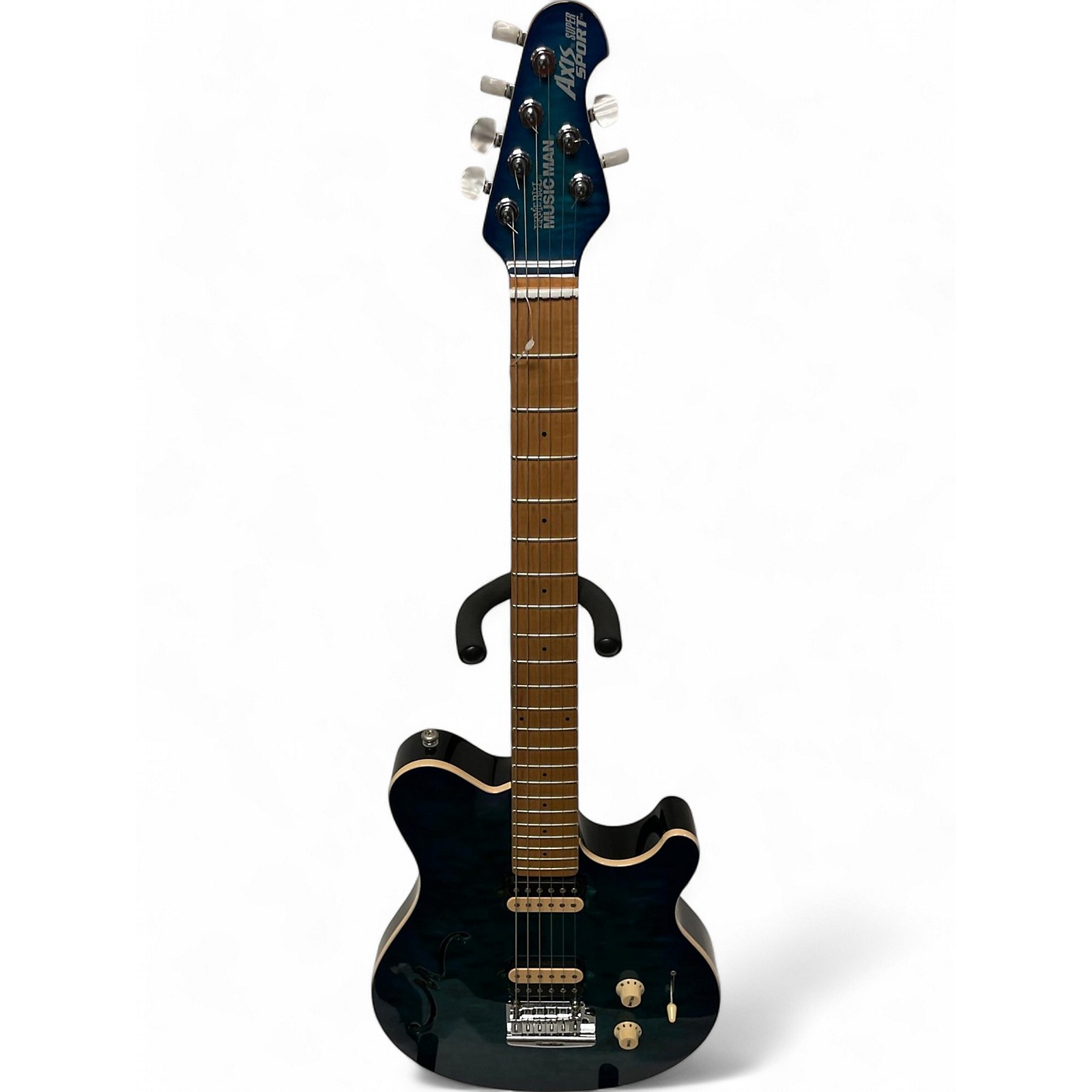 MUSIC MAN Axis Super Sport Semi-Hollow Ernie Ball Music Man Axis