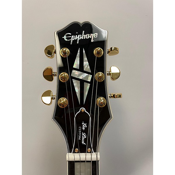 Used Epiphone Les Paul Custom Left Handed Electric Guitar