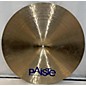 Used Paiste 22in Bluebird Masters Mellow Ride Cymbal