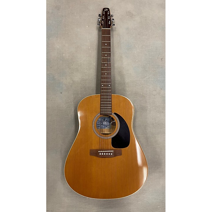 Used Seagull S6+ Cedar GT Acoustic Guitar Natural | Guitar Center