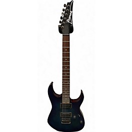 Used Ibanez RG7421 RG Series Blue Sapphire Solid Body Electric Guitar