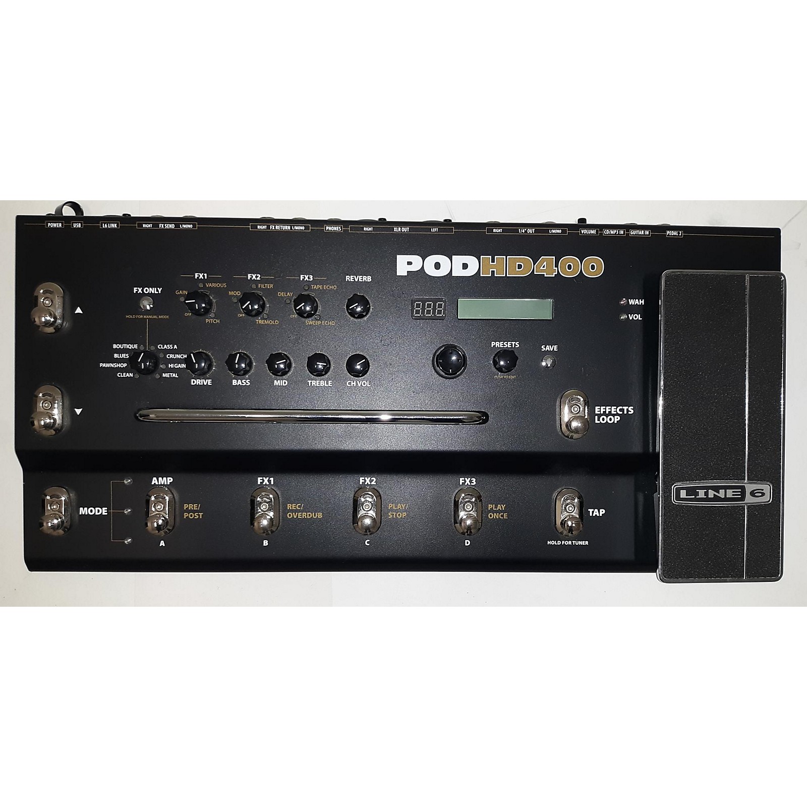 Used Line 6 Pod HD400 Amp Modeler Effect Processor | Guitar Center