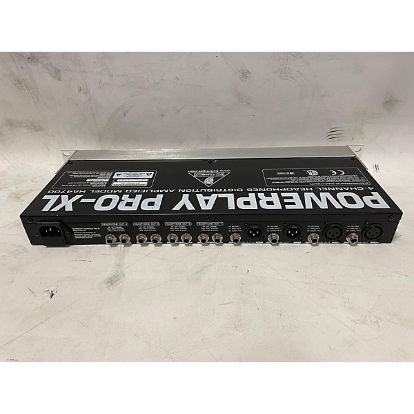 Used Behringer Powerplay Pro-xl Battery Powered Amp