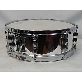 Used Ludwig Used Ludwig 5X14 L-600 Drum Silver