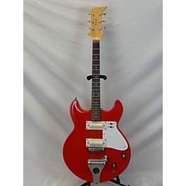 Vintage Slingerland Vintage 1960s STANDEL CUSTOM ELECTRIC Red Hollow Body Electric Guitar