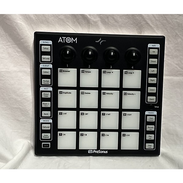 Used PreSonus Atom MIDI Controller