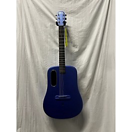 Used LAVA MUSIC Used LAVA MUSIC ME 3 Electron Blue Metallic Acoustic Electric Guitar