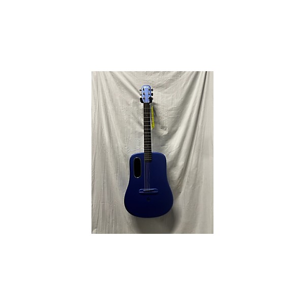 Used LAVA MUSIC Used LAVA MUSIC ME 3 Electron Blue Metallic Acoustic Electric Guitar