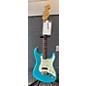 Used 2021 Fender American Professional II Stratocaster Miami Blue Solid Body Electric Guitar