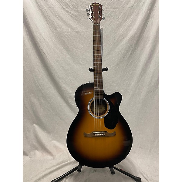 Used Fender Used Fender FA135CE Concert Tobacco Sunburst Acoustic Electric Guitar