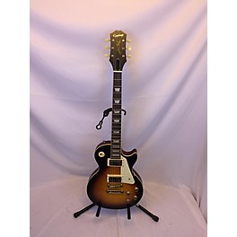 Used Epiphone Used Epiphone 1959 Reissue Les Paul Standard Aged Sunburst Solid Body Electric Guitar