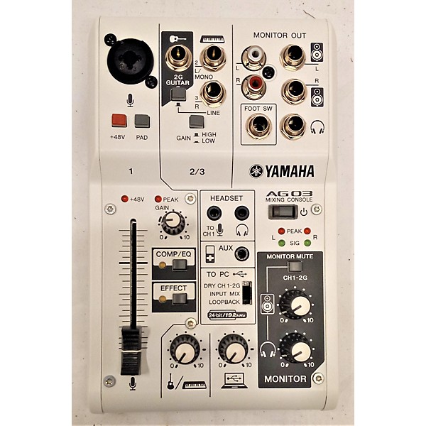Used Yamaha AG03 Audio Interface