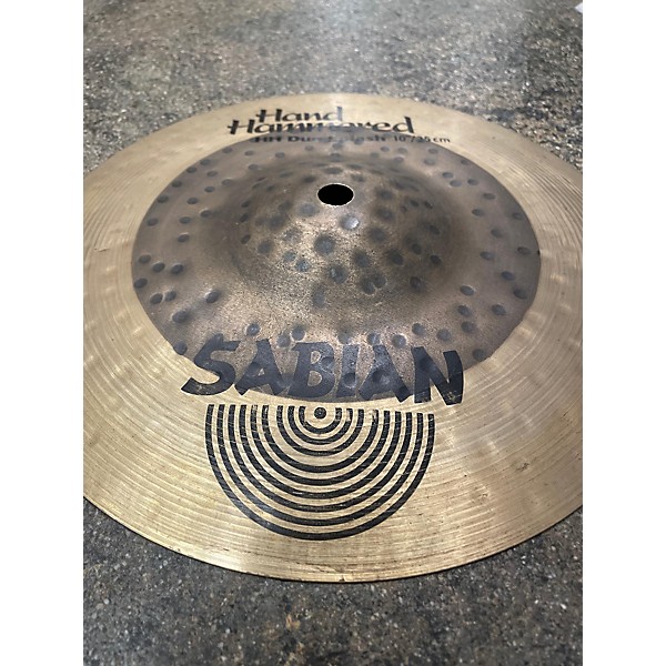 Used SABIAN 10in HH Duo Splash Cymbal