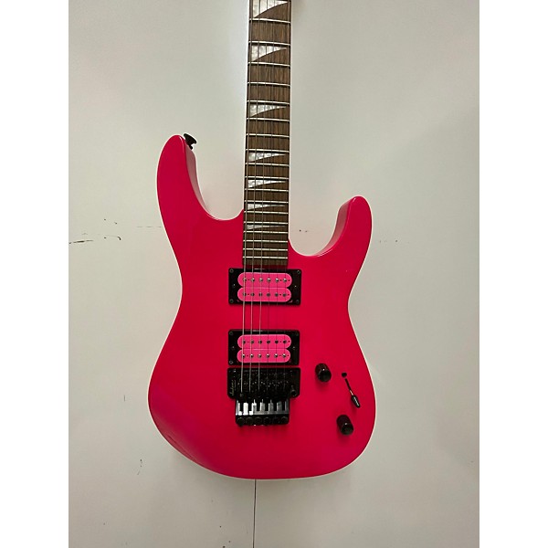 Used Jackson Used Jackson Dk2xr Hot Pink Solid Body Electric Guitar