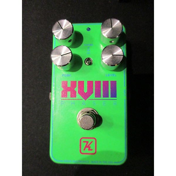 Used Keeley XVIII PHASER Effect Pedal