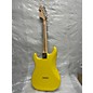 Used Fender Tom Delonge Signature Stratocaster Graffiti Yellow Solid Body Electric Guitar