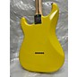 Used Fender Tom Delonge Signature Stratocaster Graffiti Yellow Solid Body Electric Guitar