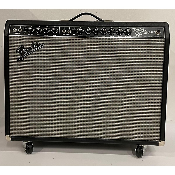 Used Fender 1965 Reissue Twin Reverb 85W 2x12 Tube Guitar Combo Amp