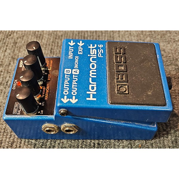 Used BOSS PS6 Harmonist Effect Pedal