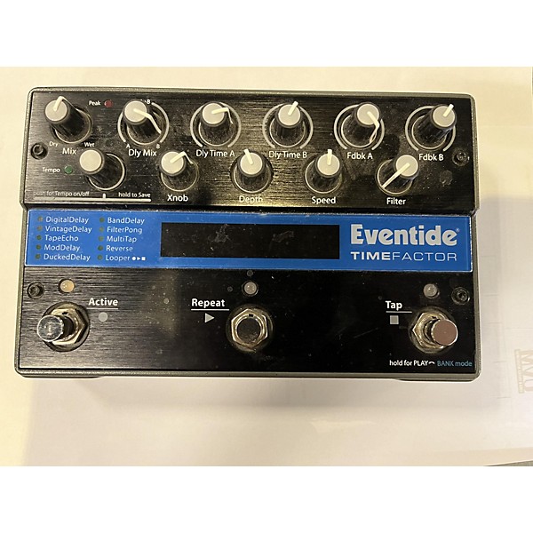 Used Eventide Time Factor Delay Effect Pedal