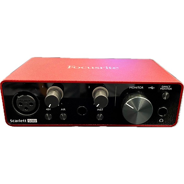 Used Focusrite Scarlett Solo Audio Interface