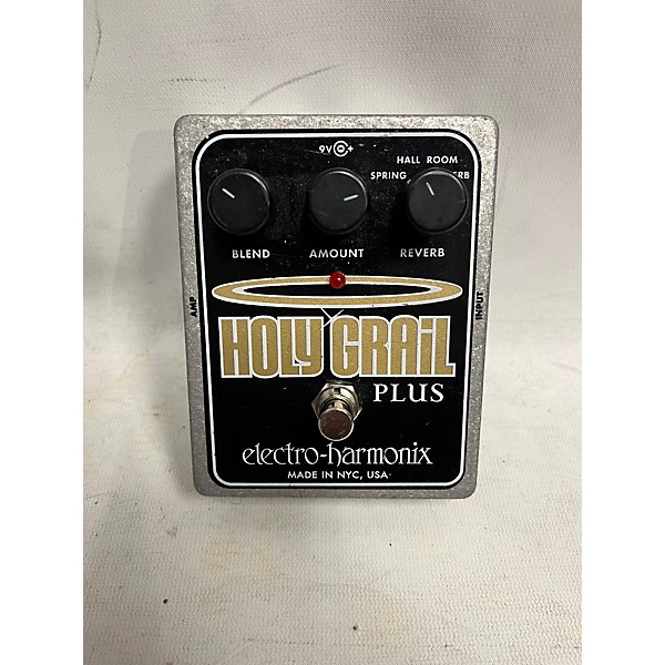 Used Electro-Harmonix Holy Grail Plus Reverb Effect Pedal