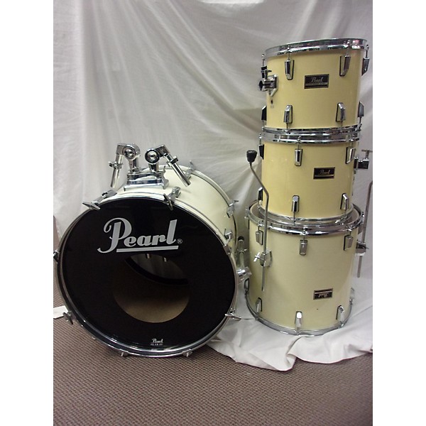 Used Pearl Used Pearl 4 piece Export Gen 1 Antique Ivory Drum Kit