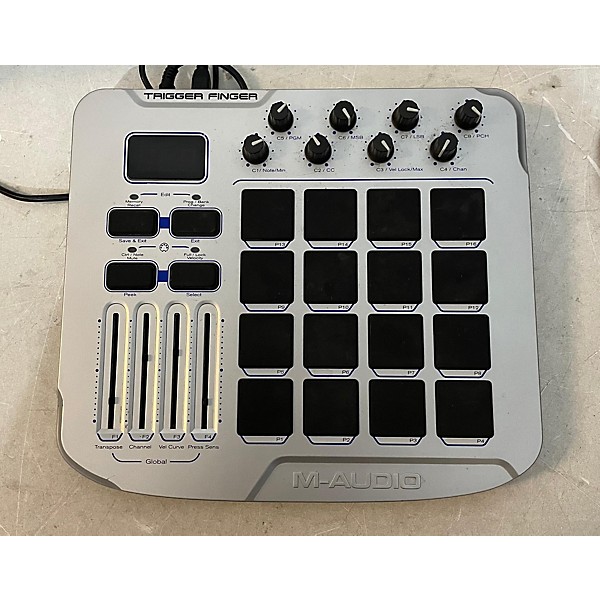 Used M-Audio TRIGGER FINGER MIDI Controller