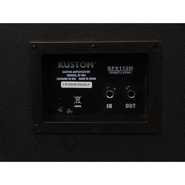 Used Kustom KPX112M Unpowered Speaker