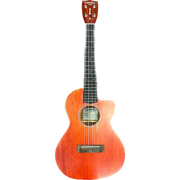 Used Gretsch Guitars G9121 A.C.E. Tenor Ukulele Acoustic-Electric Ukulele Mahogany Ukulele