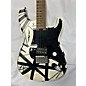 Used EVH Used EVH Striped Series 78 Eruption Guitar Black And White Solid Body Electric Guitar