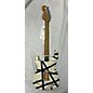 Used EVH Used EVH Striped Series 78 Eruption Guitar Black And White Solid Body Electric Guitar