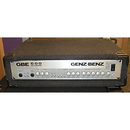 Used Genz Benz Used Genz Benz GBE600 Bass Amp Head