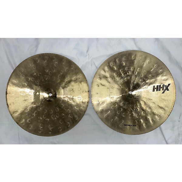 Used SABIAN 14in HHX CLICK Cymbal