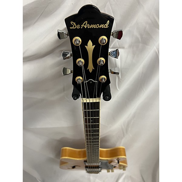 Used DeArmond Starfire IV Solid Body Electric Guitar Natural Guitar