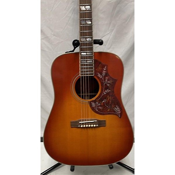 Used Epiphone Inspired By Gibson Hummingbird Acoustic Electric Guitar