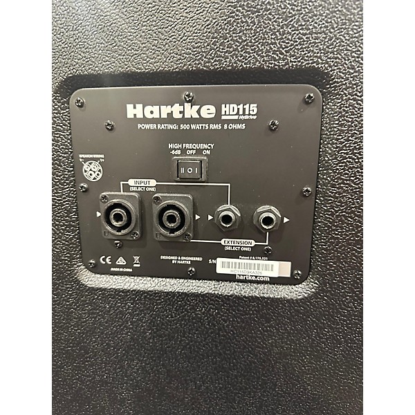 Used Hartke HD115 Bass Cabinet