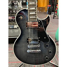 Used Schecter Guitar Research Used Schecter Guitar Research SOLO-II CUSTOM TRANSPARENT BLACK BURST Solid Body Electric Guitar