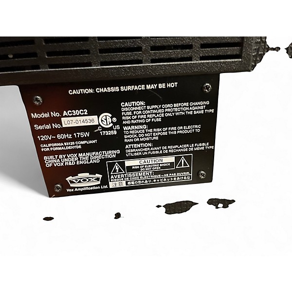 Used Vox AC30 6 TB Tube Guitar Combo Amp