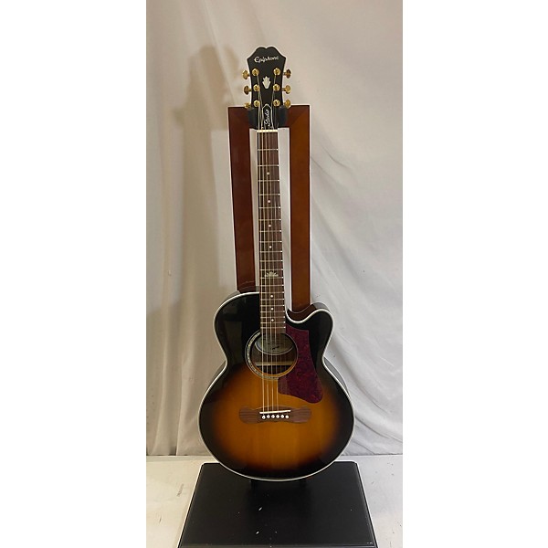 Used Epiphone J200EC Studio Parlor Acoustic Electric Guitar